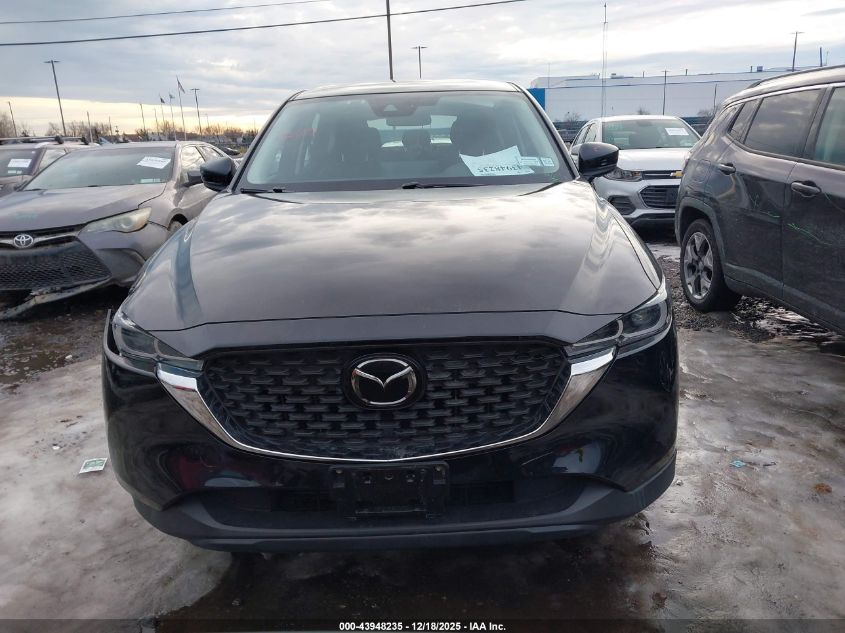 2022 Mazda Cx-5 2.5 S VIN: JM3KFBAMXN0607736 Lot: 43948235