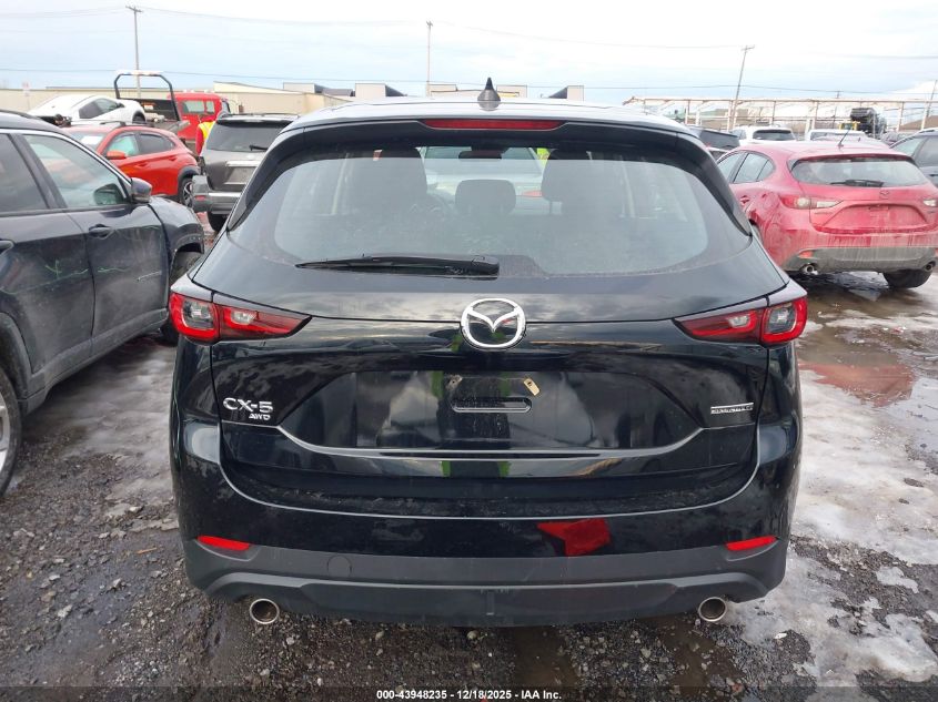 2022 Mazda Cx-5 2.5 S VIN: JM3KFBAMXN0607736 Lot: 43948235