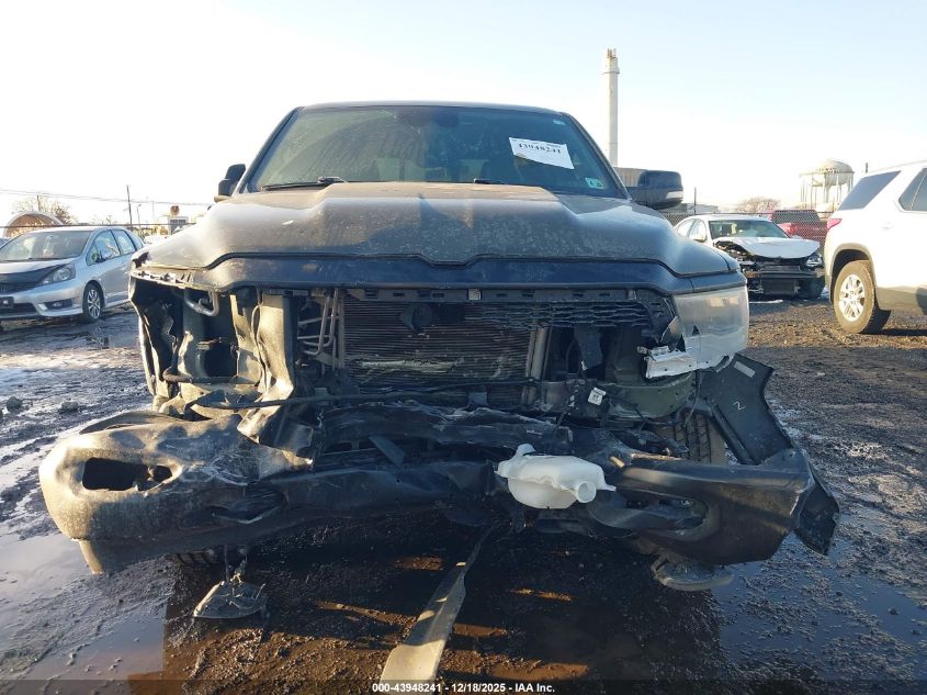 2021 Ram 1500 Big Horn 4X4 5'7 Box VIN: 1C6SRFFT2MN697562 Lot: 43948241