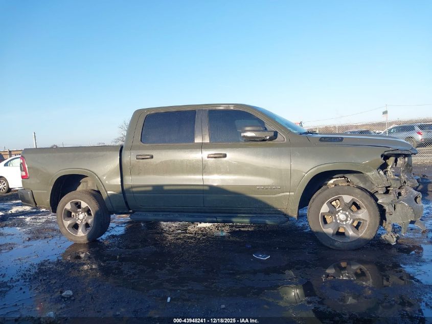 2021 Ram 1500 Big Horn 4X4 5'7 Box VIN: 1C6SRFFT2MN697562 Lot: 43948241