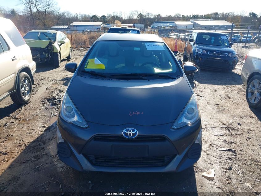 2016 Toyota Prius C One VIN: JTDKDTB31G1134946 Lot: 43948242