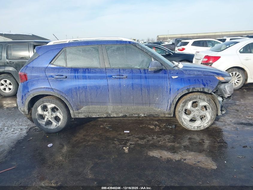 2024 Hyundai Venue Sel VIN: KMHRC8A36RU320043 Lot: 43948246