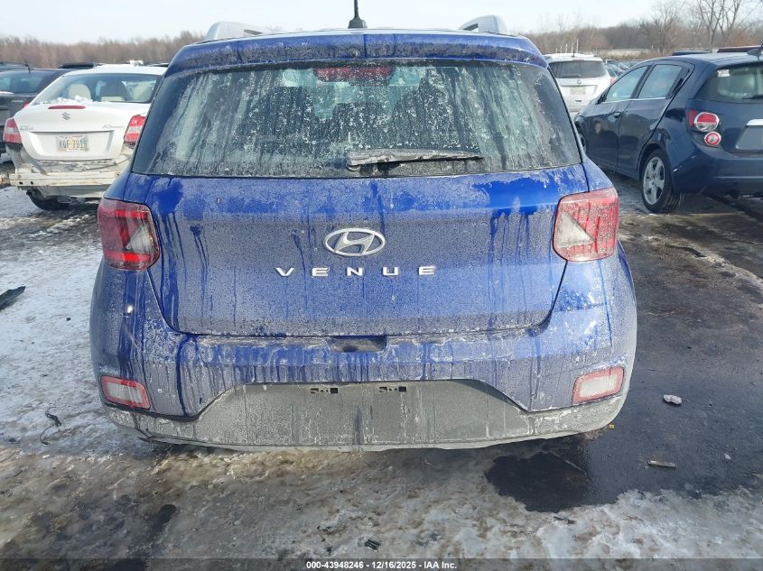 2024 Hyundai Venue Sel VIN: KMHRC8A36RU320043 Lot: 43948246