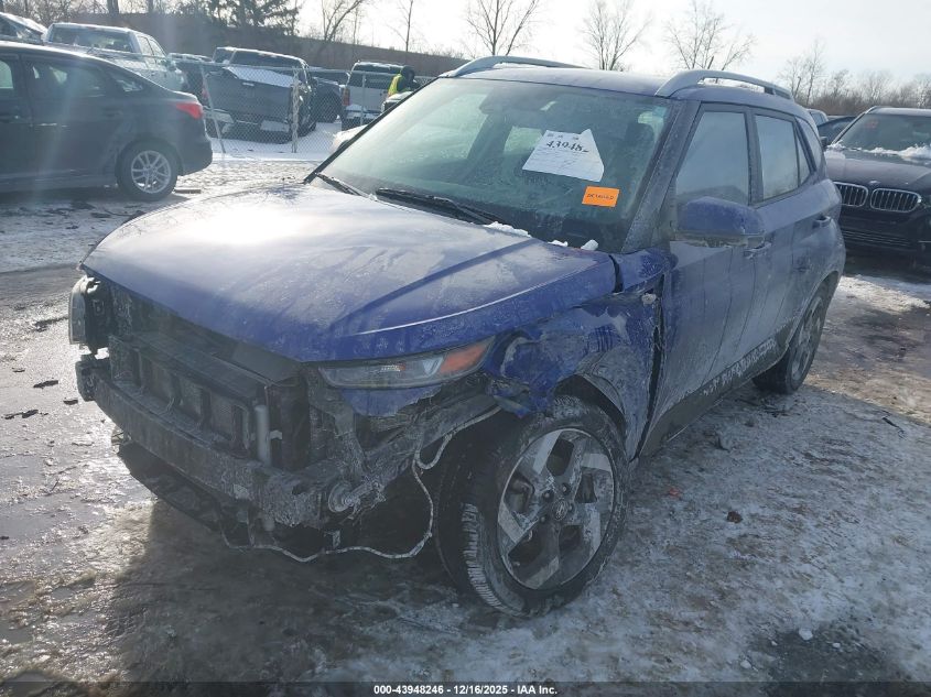 2024 Hyundai Venue Sel VIN: KMHRC8A36RU320043 Lot: 43948246