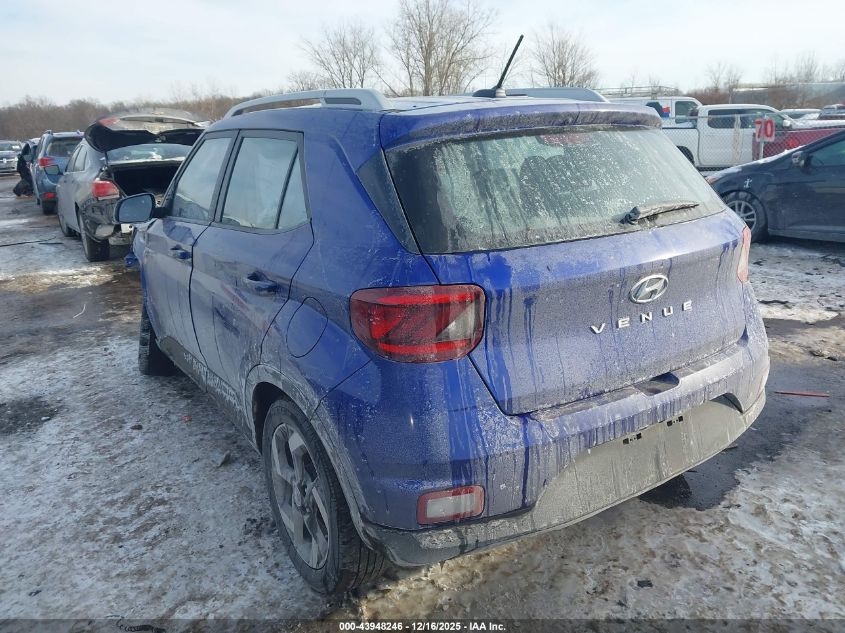 2024 Hyundai Venue Sel VIN: KMHRC8A36RU320043 Lot: 43948246