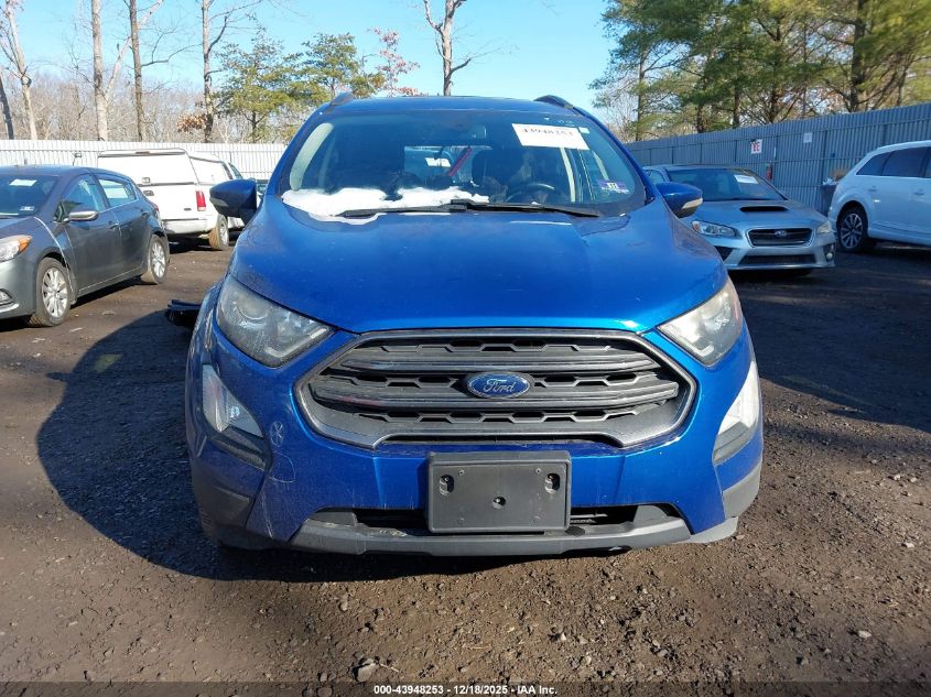 2018 Ford Ecosport Ses VIN: MAJ6P1CLXJC231141 Lot: 43948253