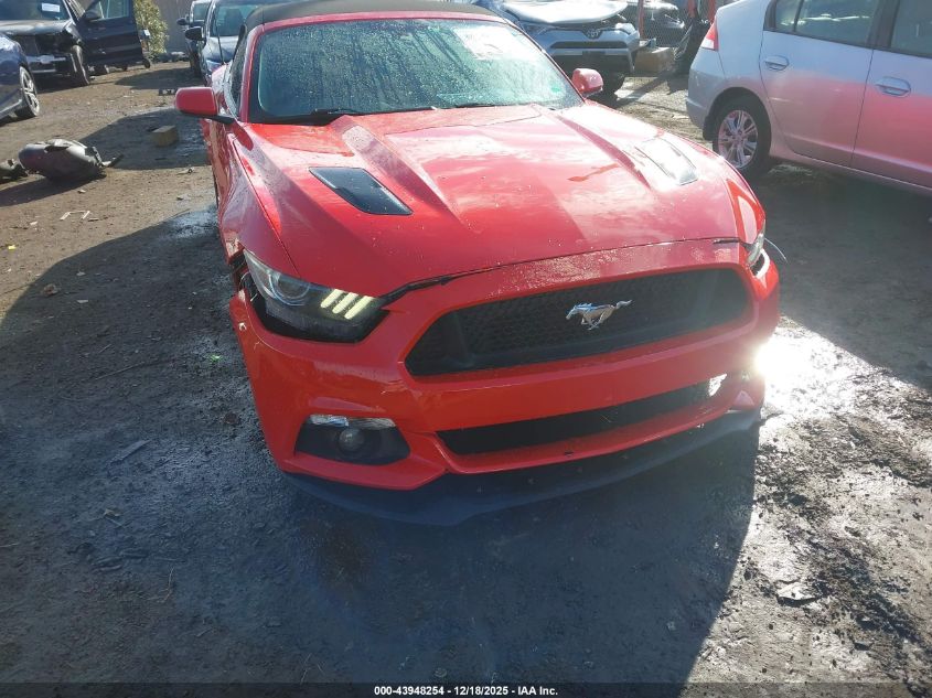 2016 Ford Mustang Gt Premium VIN: 1FATP8FF1G5227395 Lot: 43948254