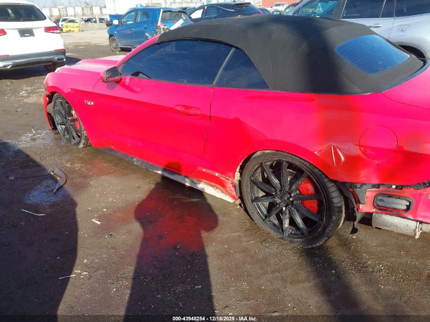 2016 Ford Mustang Gt Premium VIN: 1FATP8FF1G5227395 Lot: 43948254