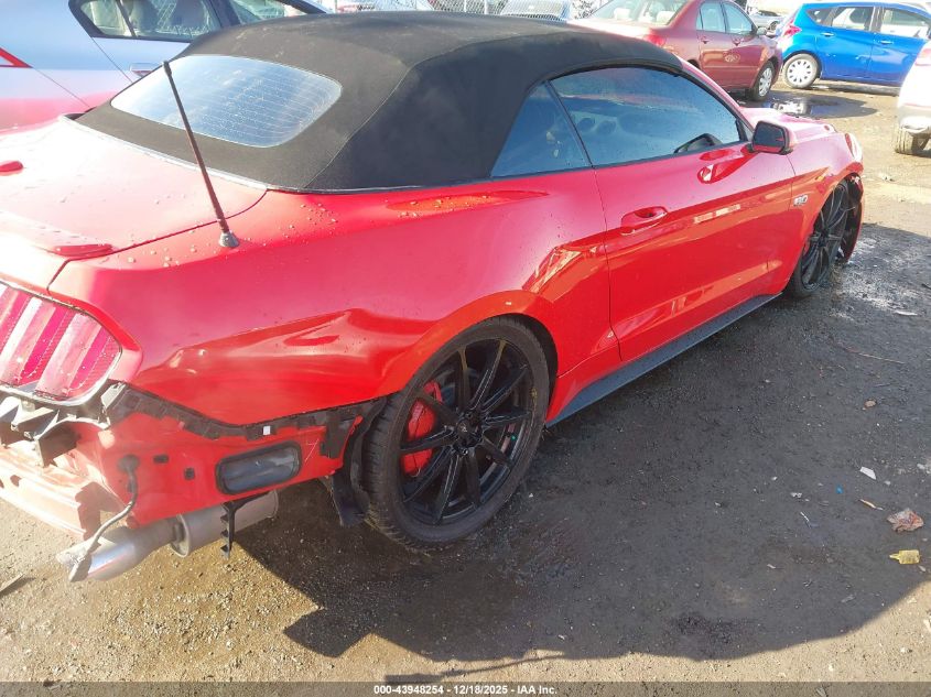 2016 Ford Mustang Gt Premium VIN: 1FATP8FF1G5227395 Lot: 43948254