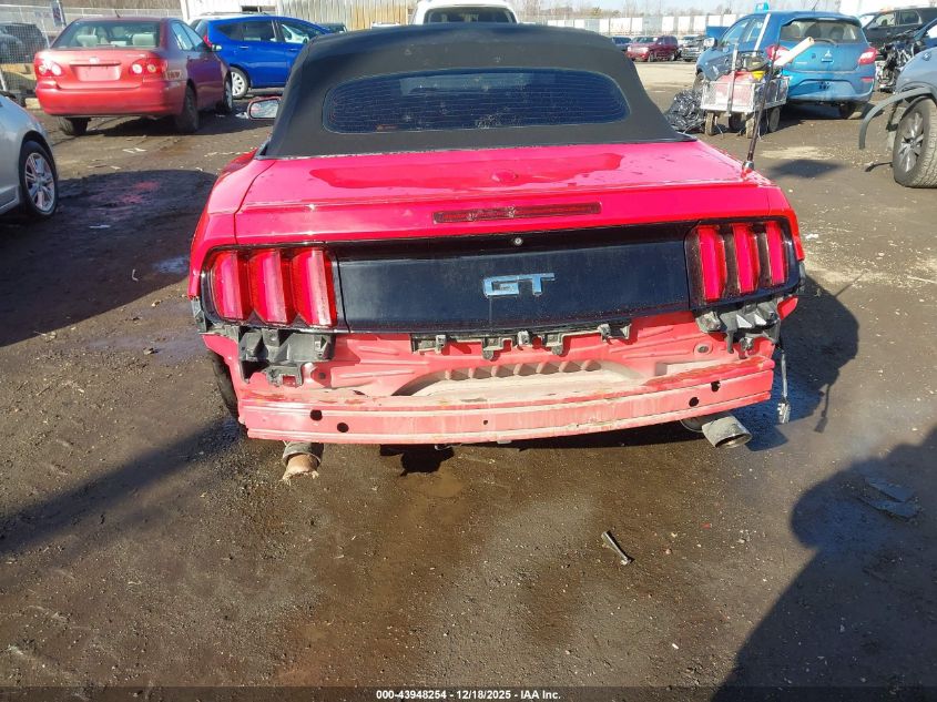 2016 Ford Mustang Gt Premium VIN: 1FATP8FF1G5227395 Lot: 43948254