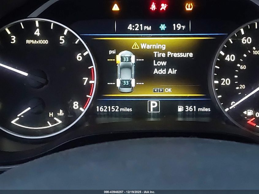 2017 Nissan Maxima 3.5 Platinum/3.5 S/3.5 Sl/3.5 Sr/3.5 Sv VIN: 1N4AA6AP4HC379049 Lot: 43948257