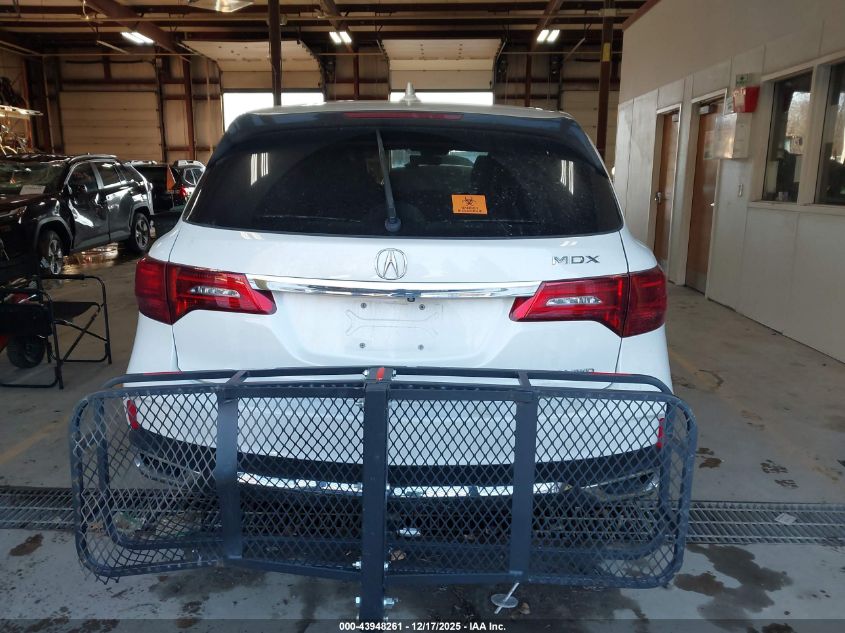 2018 Acura Mdx Technology Package Acurawatch Plus Pkg VIN: 5J8YD4H52JL023344 Lot: 43948261