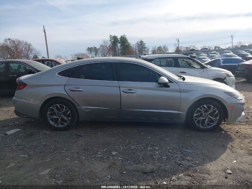 2020 Hyundai Sonata Sel VIN: 5NPEF4JA0LH053372 Lot: 43948263
