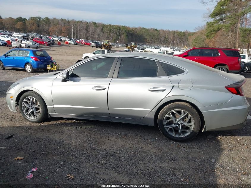 2020 Hyundai Sonata Sel VIN: 5NPEF4JA0LH053372 Lot: 43948263