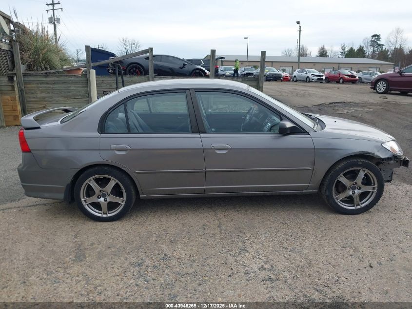 2004 Honda Civic Lx VIN: 1HGES16514L021096 Lot: 43948265