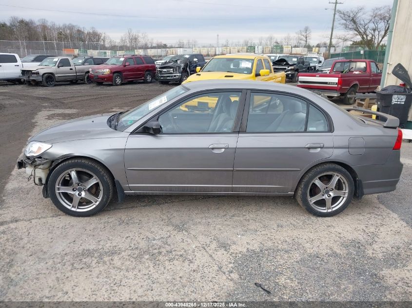 2004 Honda Civic Lx VIN: 1HGES16514L021096 Lot: 43948265