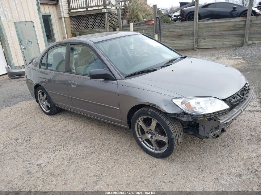 2004 Honda Civic Lx VIN: 1HGES16514L021096 Lot: 43948265