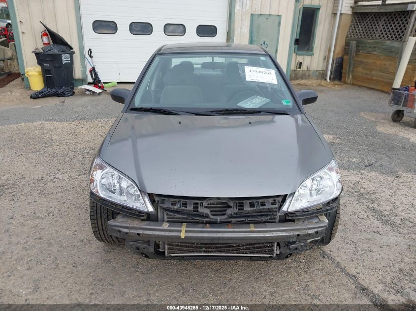 2004 Honda Civic Lx VIN: 1HGES16514L021096 Lot: 43948265