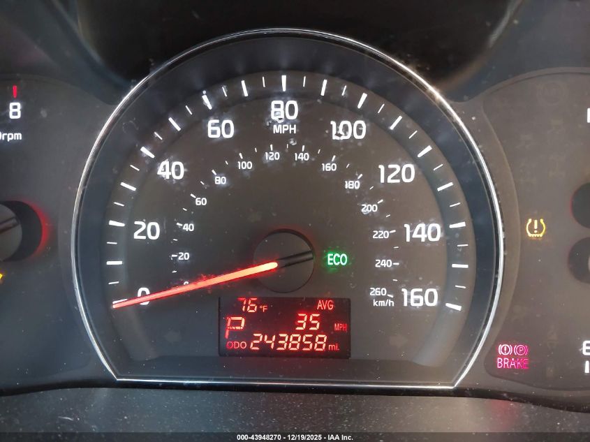 2015 Kia Sorento Lx VIN: 5XYKT4A62FG653717 Lot: 43948270