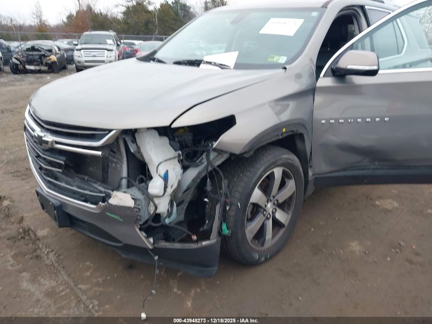 2018 Chevrolet Traverse 3Lt VIN: 1GNEVHKWXJJ277152 Lot: 43948273