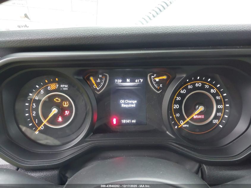 2024 Jeep Wrangler 4-Door Sport 4X4 VIN: 1C4PJXDG2RW279960 Lot: 43948282