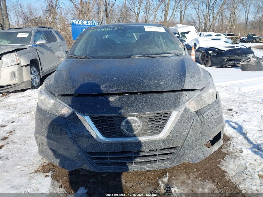 2020 Nissan Versa Sv Xtronic Cvt VIN: 3N1CN8EV5LL837161 Lot: 43948284