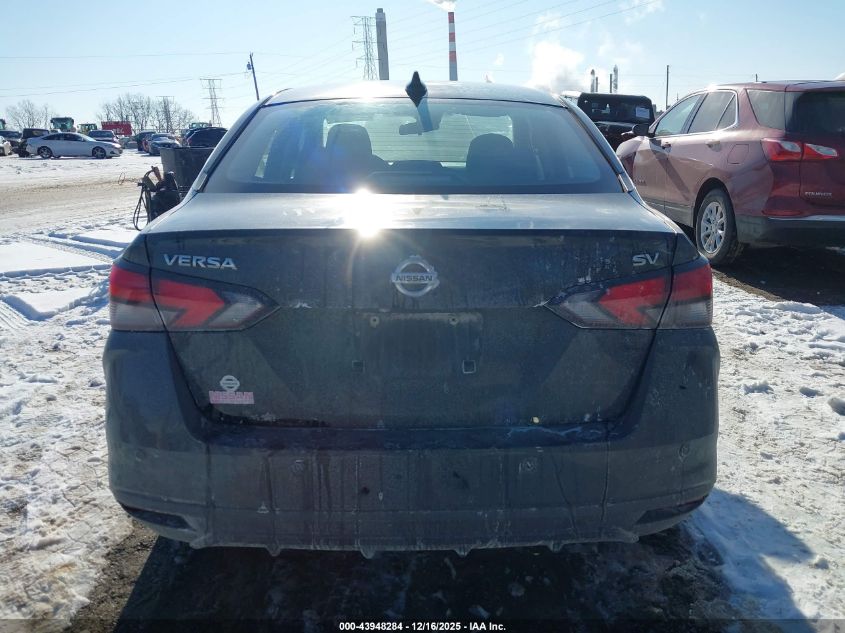 2020 Nissan Versa Sv Xtronic Cvt VIN: 3N1CN8EV5LL837161 Lot: 43948284