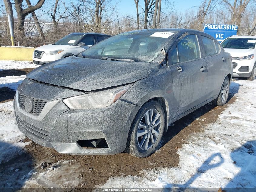 2020 Nissan Versa Sv Xtronic Cvt VIN: 3N1CN8EV5LL837161 Lot: 43948284