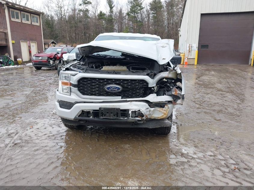 2022 Ford F-150 Xl VIN: 1FTEX1EP8NKD06257 Lot: 43948291