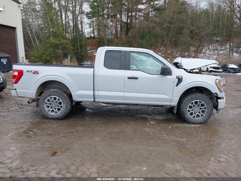 2022 Ford F-150 Xl VIN: 1FTEX1EP8NKD06257 Lot: 43948291