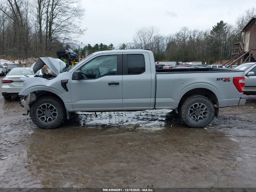 2022 Ford F-150 Xl VIN: 1FTEX1EP8NKD06257 Lot: 43948291