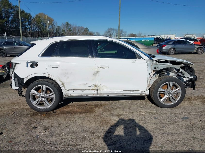2021 Audi Q3 Premium 45 Tfsi S Line Quattro Tiptronic VIN: WA1DECF35M1032815 Lot: 43948296