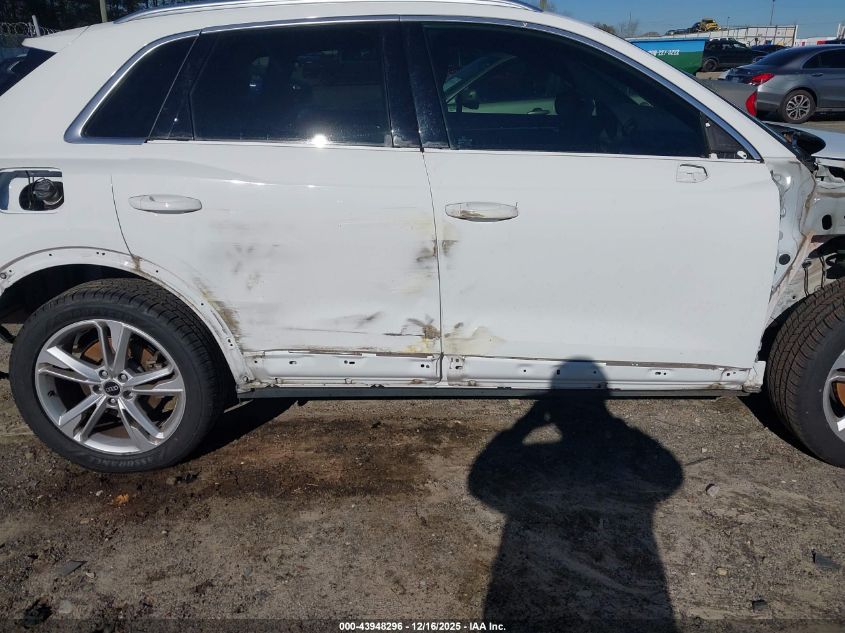 2021 Audi Q3 Premium 45 Tfsi S Line Quattro Tiptronic VIN: WA1DECF35M1032815 Lot: 43948296