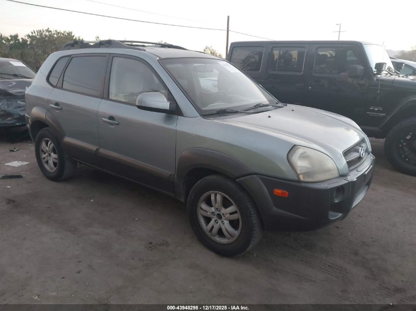 2006 Hyundai Tucson Gls/Limited VIN: KM8JN12D26U352473 Lot: 43948298