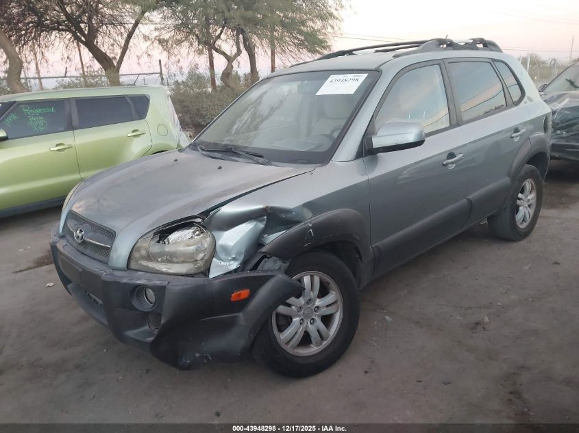 2006 Hyundai Tucson Gls/Limited VIN: KM8JN12D26U352473 Lot: 43948298