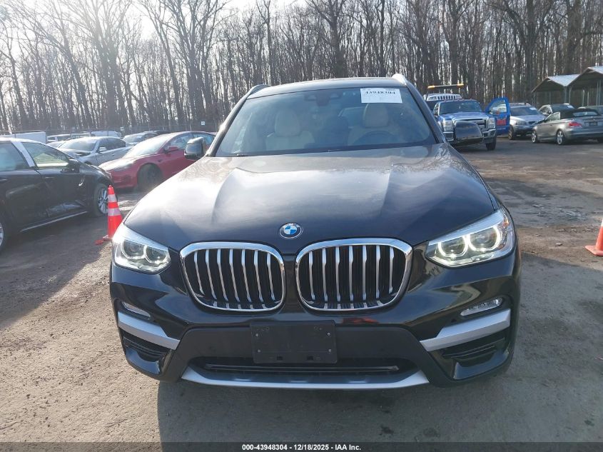 2019 BMW X3 xDrive30I VIN: 5UXTR9C59KLP87268 Lot: 43948304