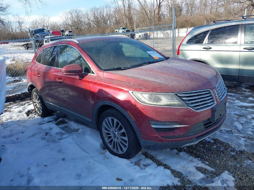 2017 Lincoln Mkc Reserve VIN: 5LMCJ3D91HUL53932 Lot: 43948310