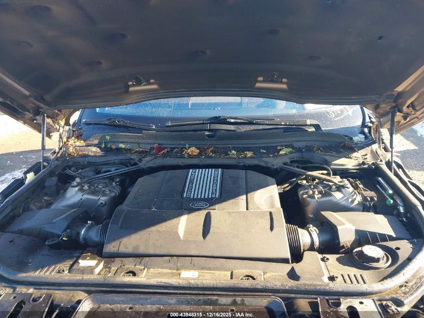 2016 Land Rover Range Rover Sport 3.0L V6 Supercharged Hse VIN: SALWR2PF7GA656571 Lot: 43948315