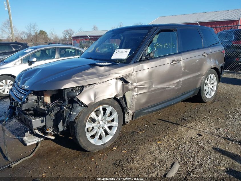 2016 Land Rover Range Rover Sport 3.0L V6 Supercharged Hse VIN: SALWR2PF7GA656571 Lot: 43948315