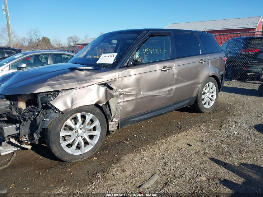 2016 Land Rover Range Rover Sport 3.0L V6 Supercharged Hse VIN: SALWR2PF7GA656571 Lot: 43948315