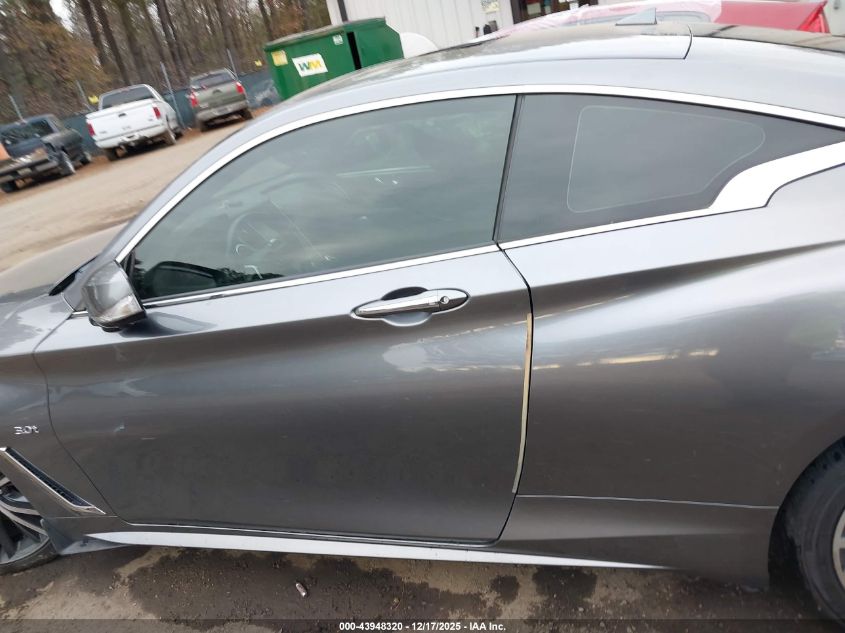 2018 Infiniti Q60 3.0T Luxe VIN: JN1EV7ELXJM390587 Lot: 43948320