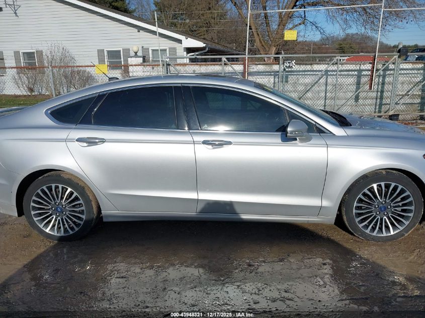 2018 Ford Fusion Se VIN: 3FA6P0HD0JR157905 Lot: 43948321