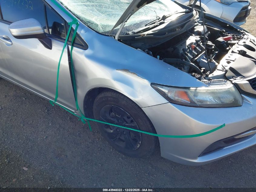 2014 Honda Civic Lx VIN: 2HGFB2E51EH530440 Lot: 43948322