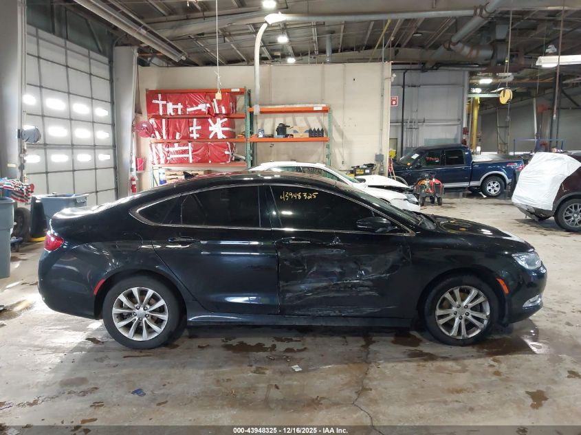 2015 Chrysler 200 C VIN: 1C3CCCCB1FN708020 Lot: 43948325