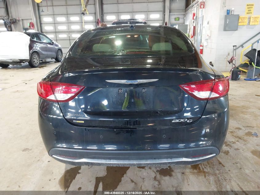 2015 Chrysler 200 C VIN: 1C3CCCCB1FN708020 Lot: 43948325