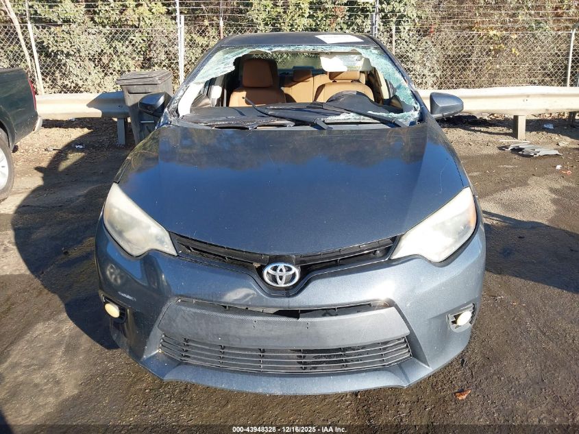 2014 Toyota Corolla Le VIN: 5YFBURHE0EP058415 Lot: 43948328