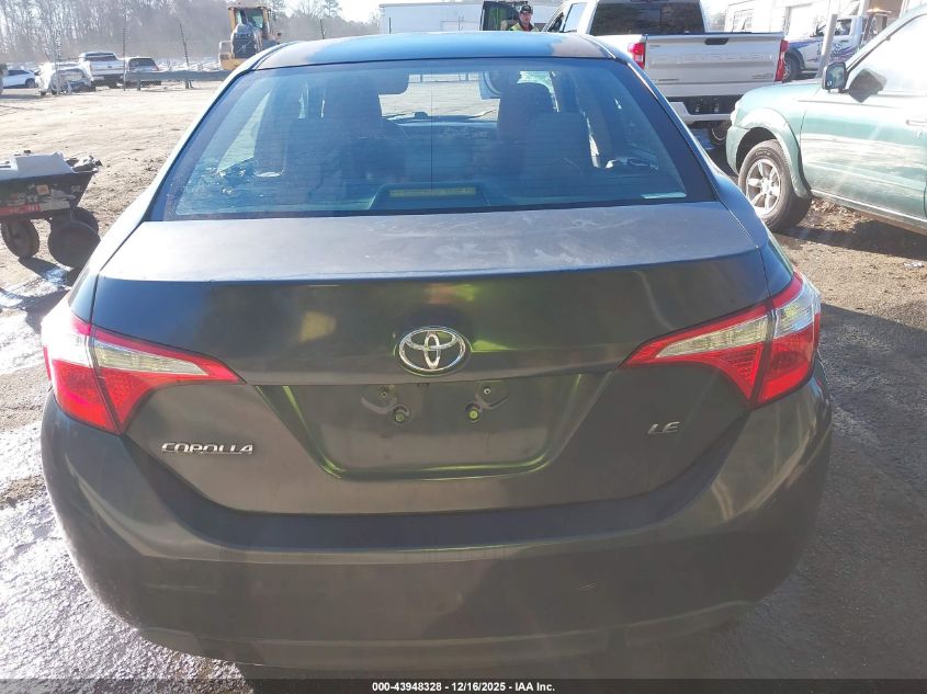 2014 Toyota Corolla Le VIN: 5YFBURHE0EP058415 Lot: 43948328