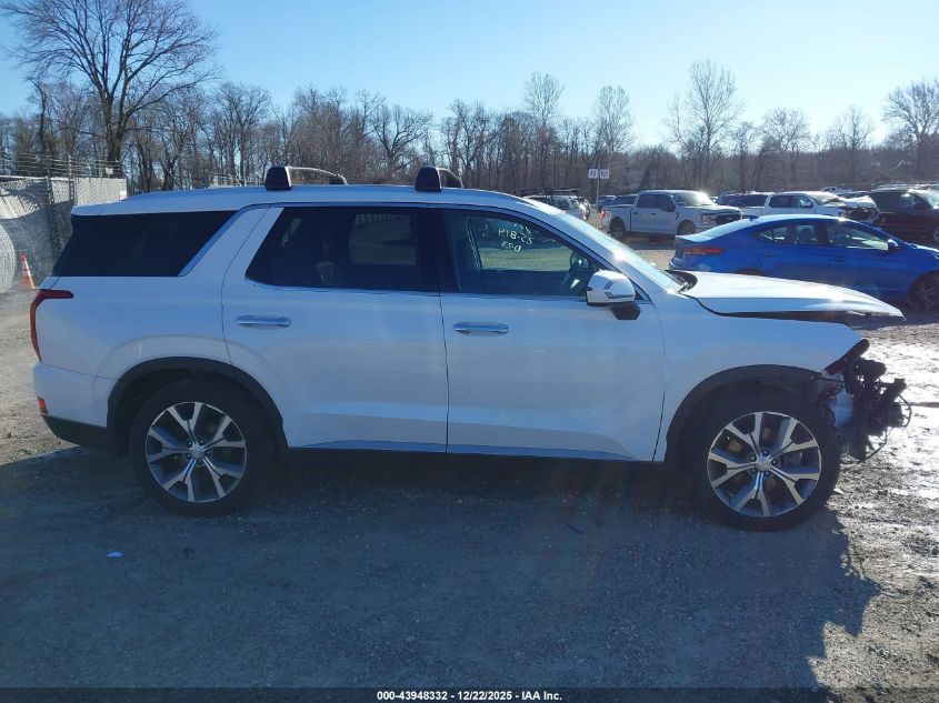 2021 Hyundai Palisade Sel VIN: KM8R3DHE5MU266677 Lot: 43948332