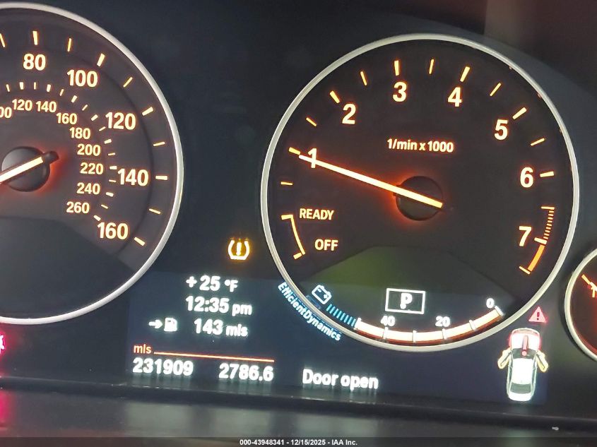 2013 BMW 328I xDrive VIN: WBA3B3C58DF534914 Lot: 43948341