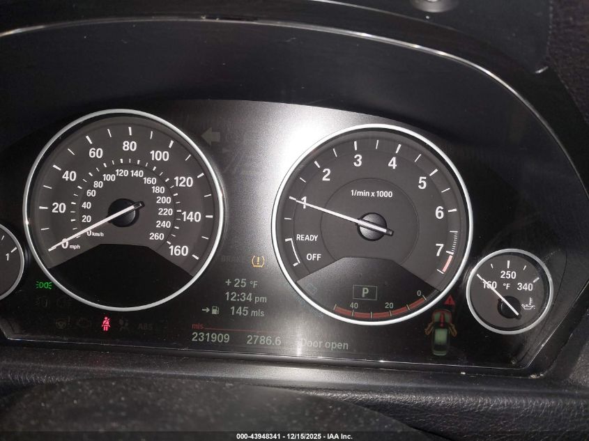 2013 BMW 328I xDrive VIN: WBA3B3C58DF534914 Lot: 43948341